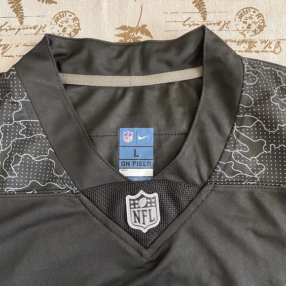 NFL Josh Allen #17 Buffalo Bills Black Reflective Jersey - Picture 4 of 7